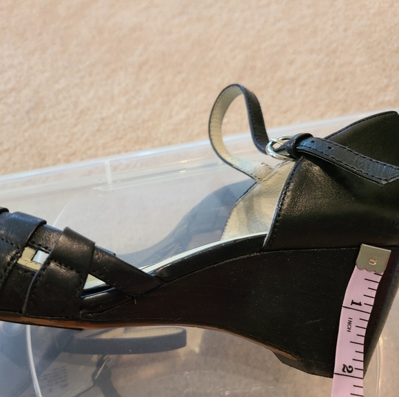 Naturalizer Leather Wedge Shoes - Picture 9 of 9